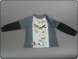 c-red Japanese Tattoo Skull Shirt